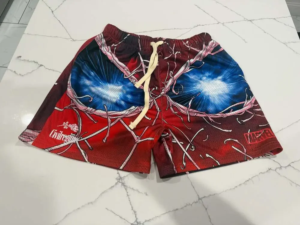 Civil Regime x Marvel Venom Mesh Basketball Shorts
